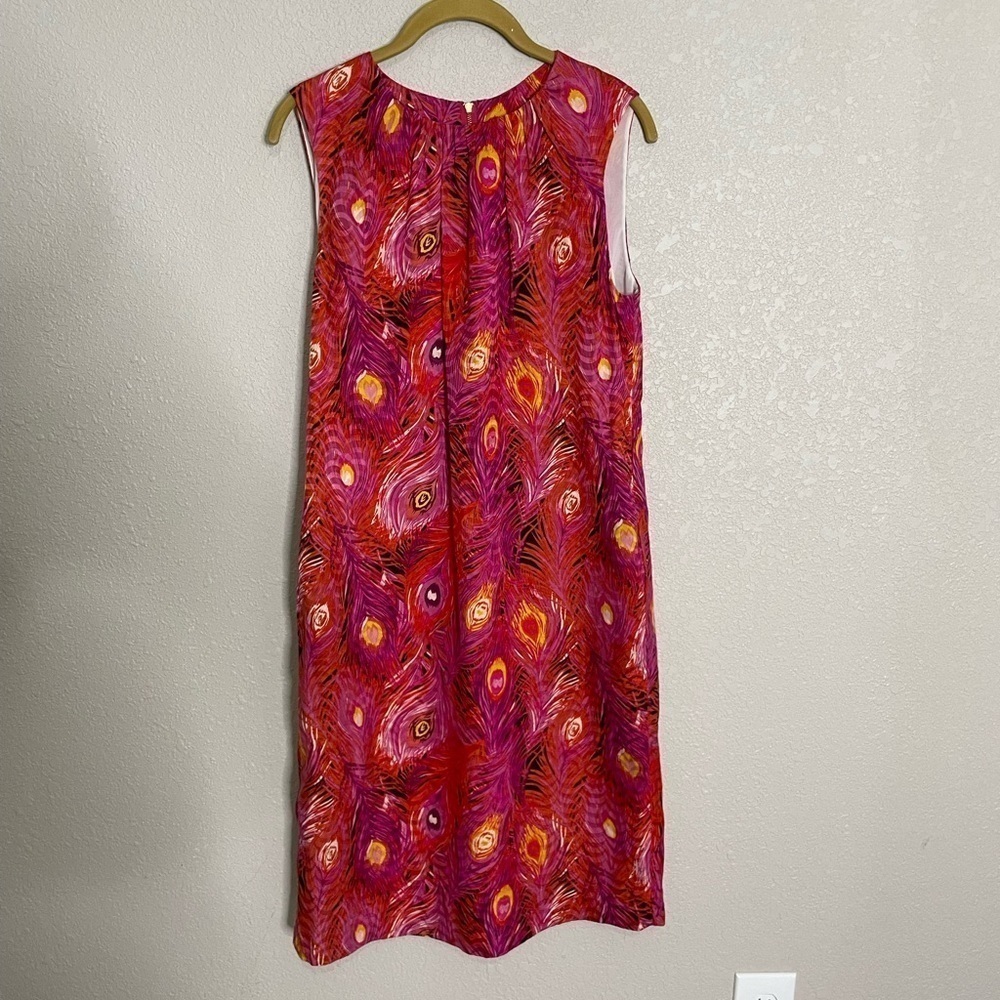 Tory Burch Pink and Orange Sleeveless Dress. NWT - Picture 3 of 10